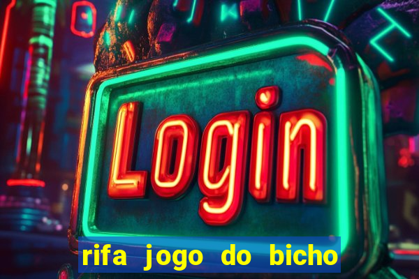 rifa jogo do bicho para imprimir